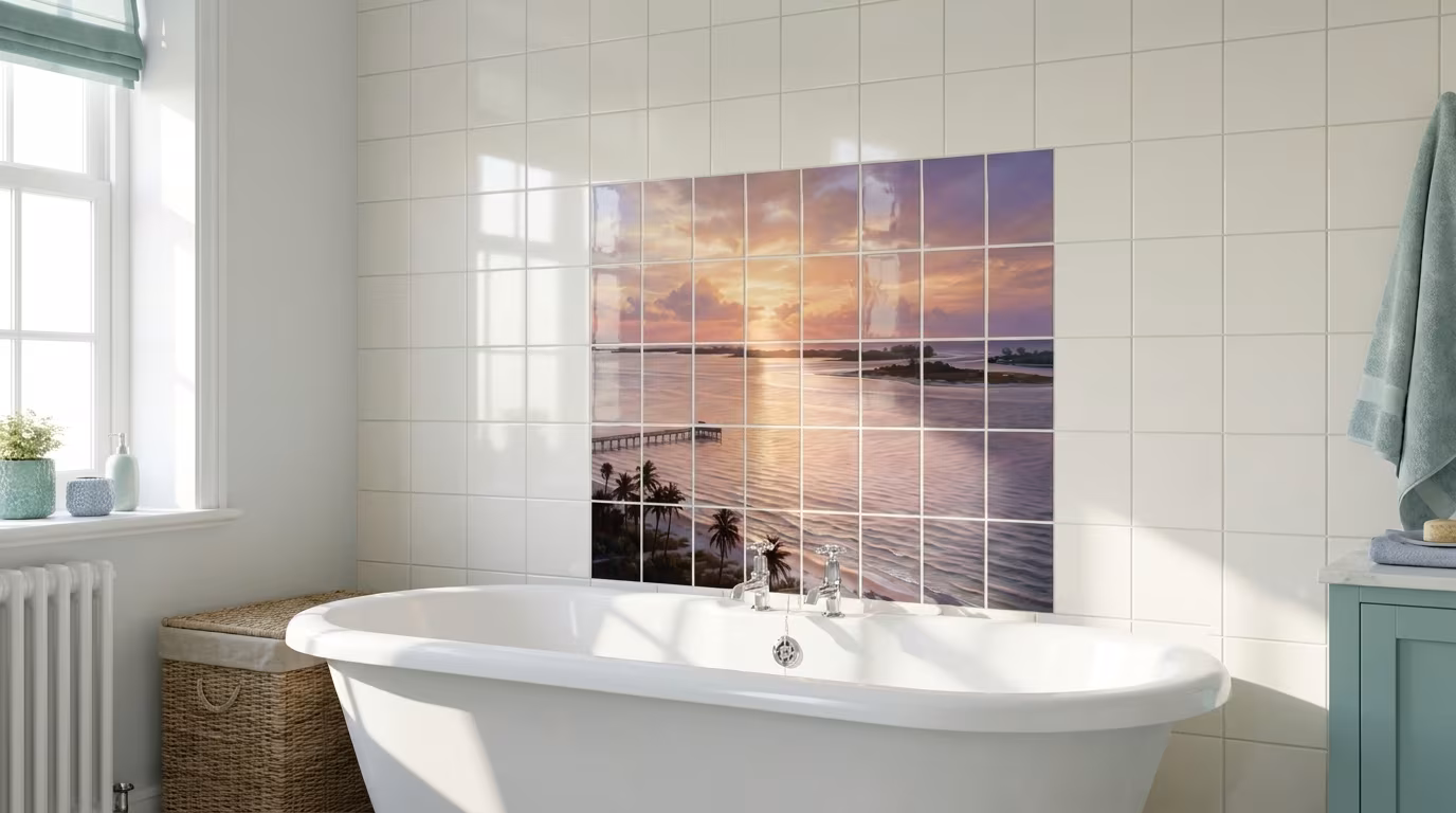 A Ft. Myers Sunset - Tile Mural - Image 2