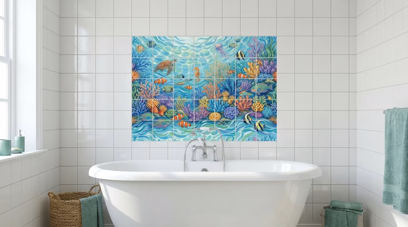 A Little Night Music - Tile Mural - Image 2