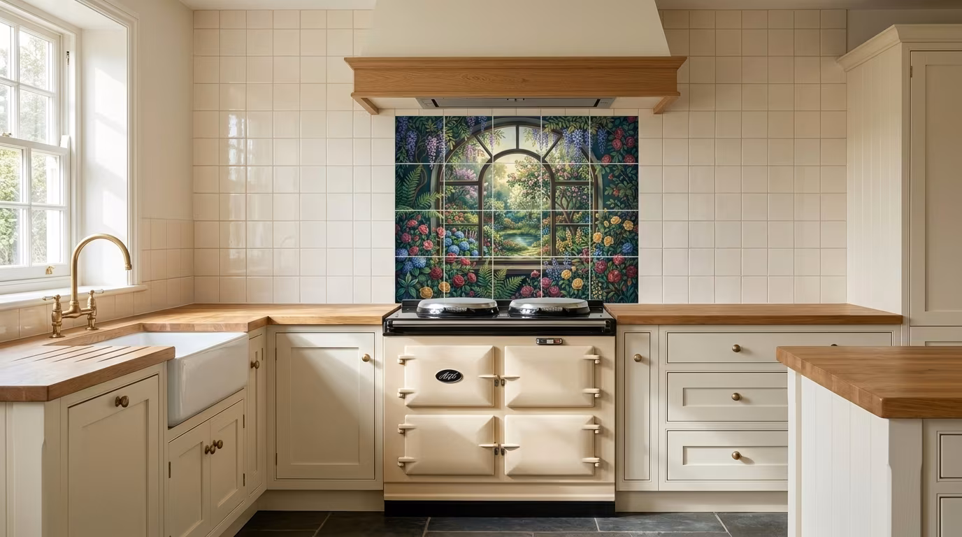 A Room With A View - Tile Mural - Image 2