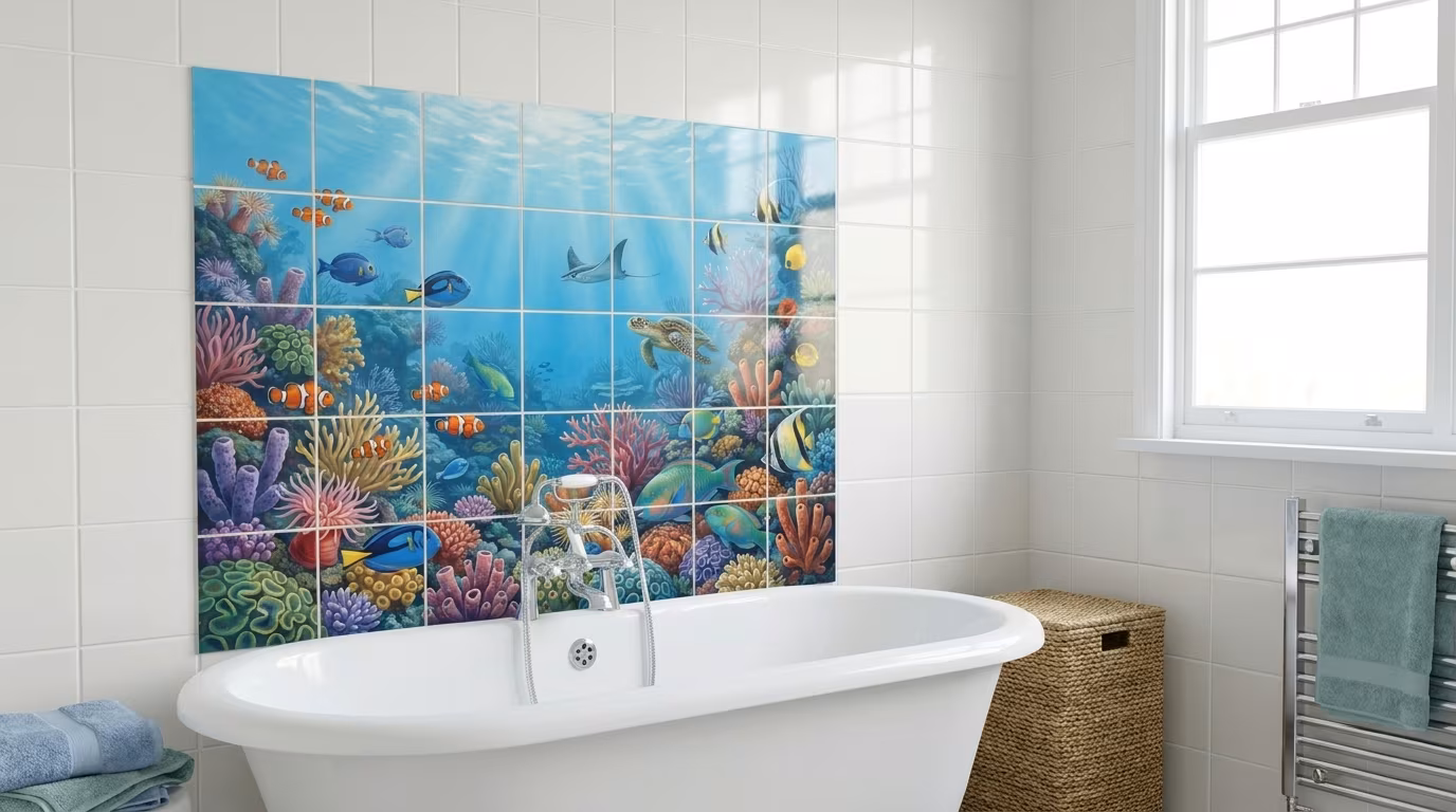 Allison - Tile Mural - Image 2