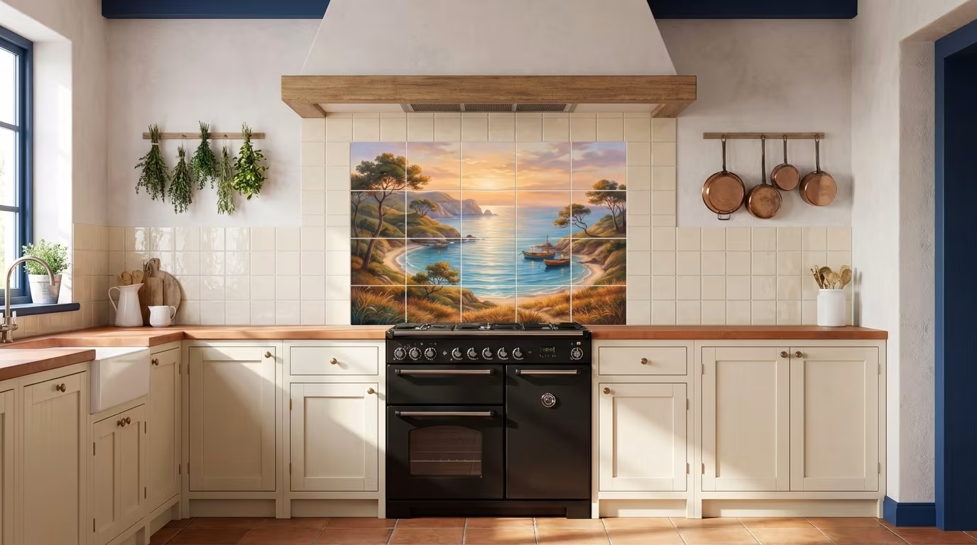 ANTELOPE OVERLOOK tile mural