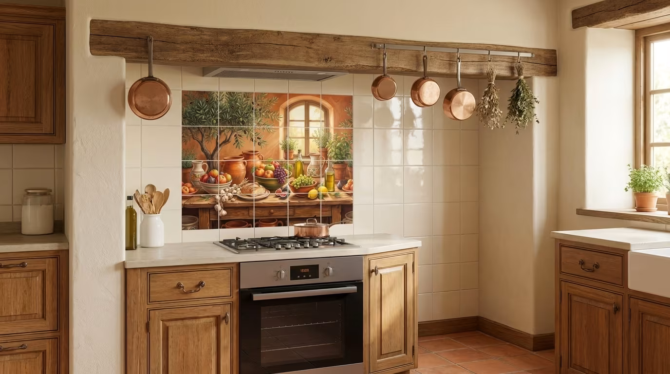Apples - Tile Mural - Image 2