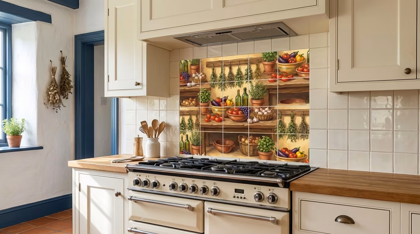 Buon Appetito 2 - Tile Mural - Image 2