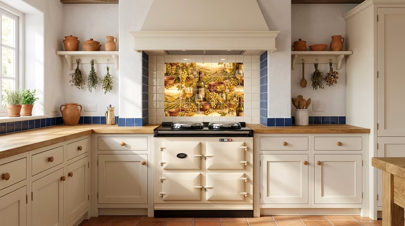 Chardonnay - Tile Mural - Image 2
