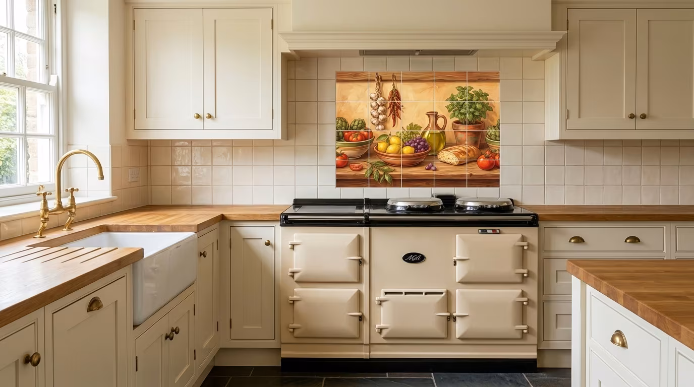 Chef 3 - Tile Mural - Image 2