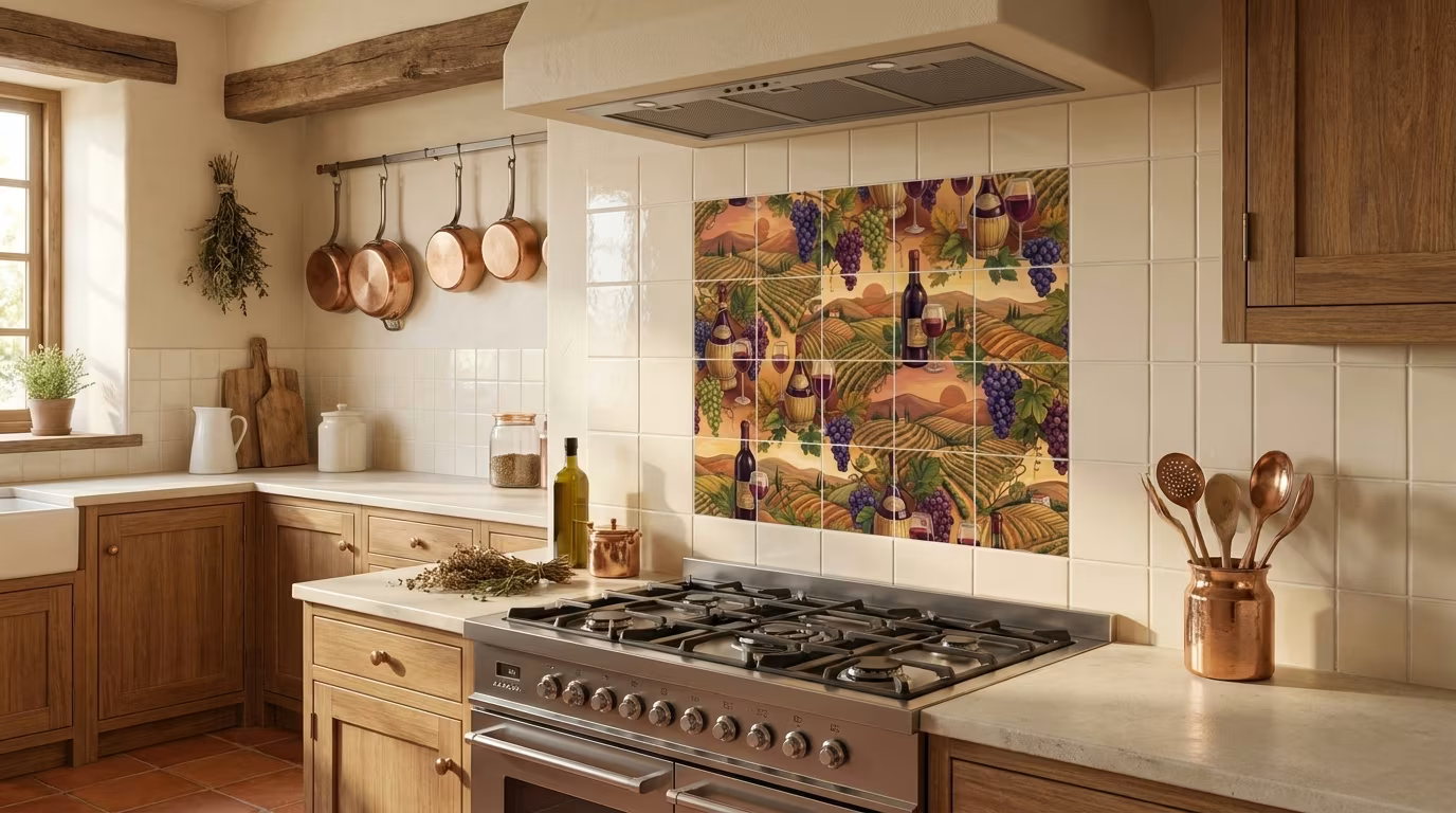 Chianti - Tile Mural - Image 2