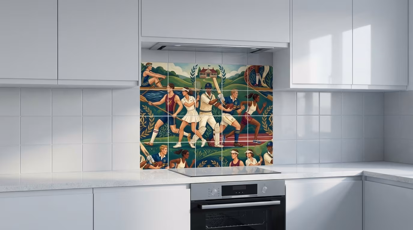 Club Line Up - Tile Mural - Image 2