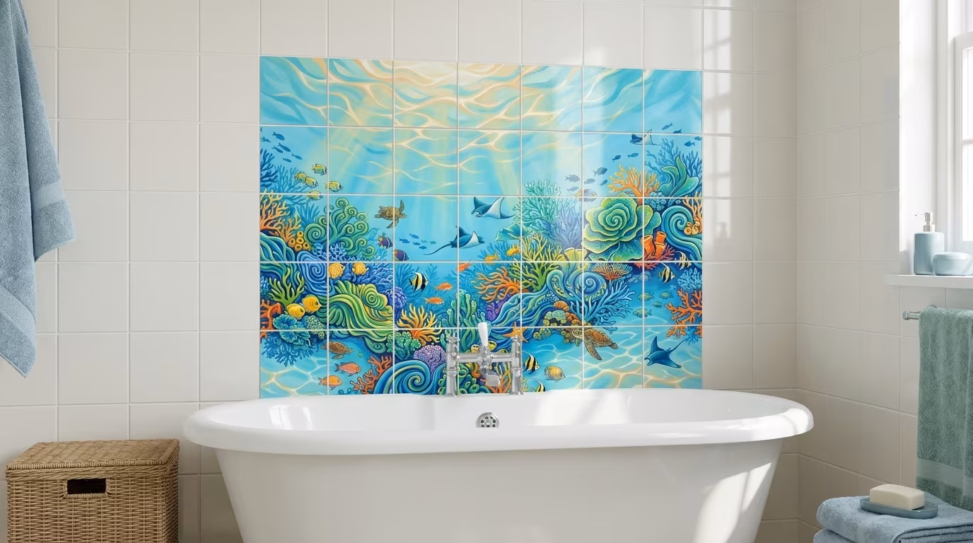 colours of Maui - Tile Mural - Image 2