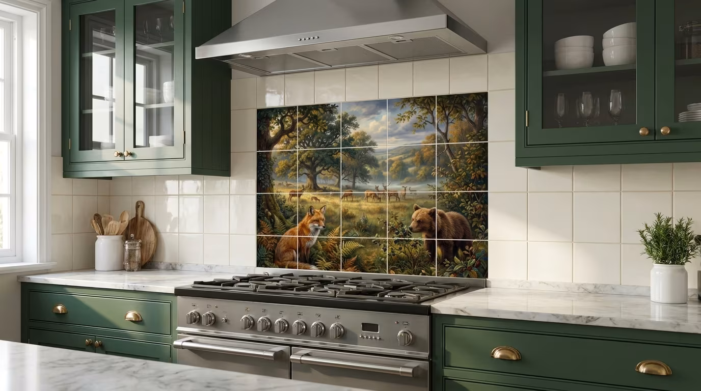 Country Living - Porcelain Tile Mural - Image 2