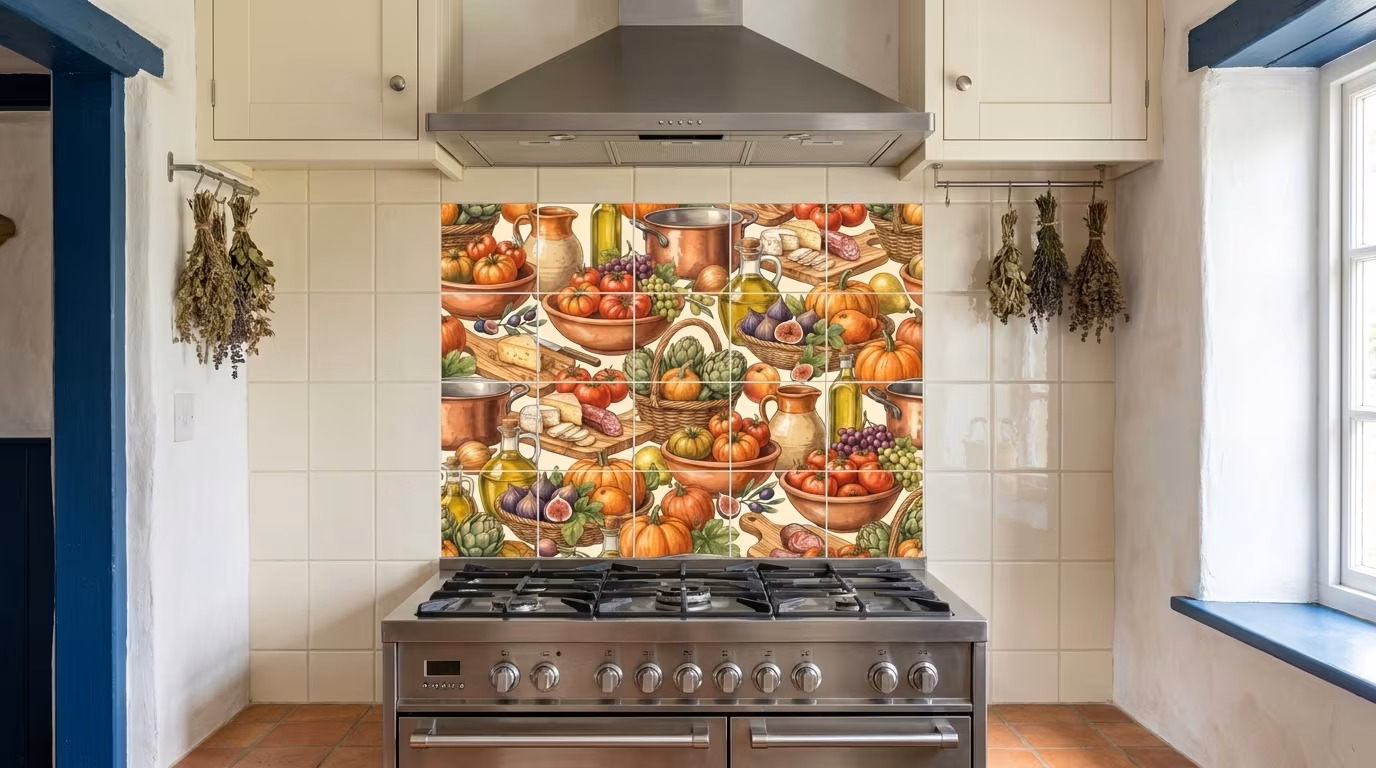Cucina Platter - Tile Mural - Image 2