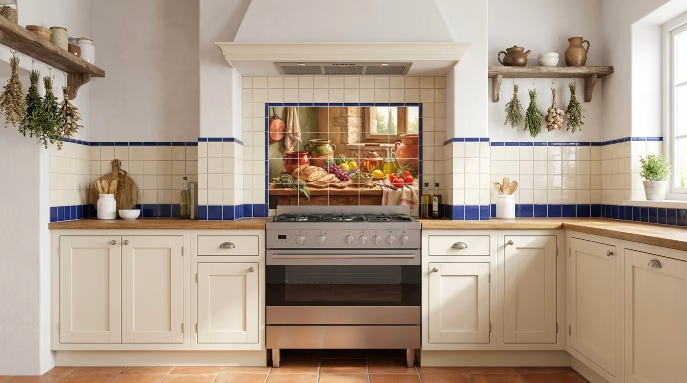 Daily Bread II tile mural