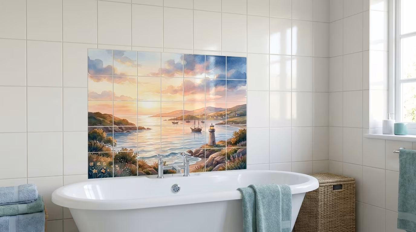 Dawn of Light - Tile Mural - Image 2