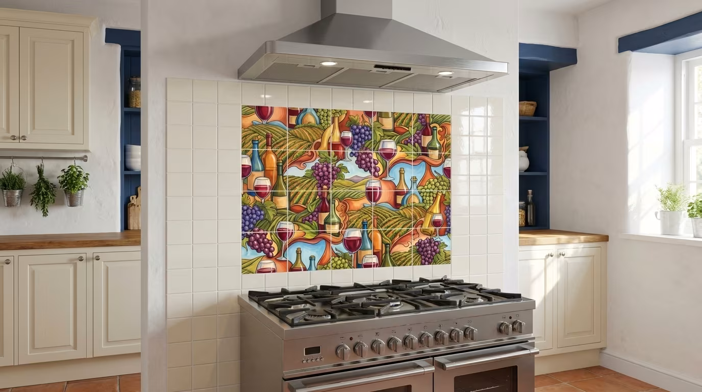 Decanted II - Tile Mural - Image 2