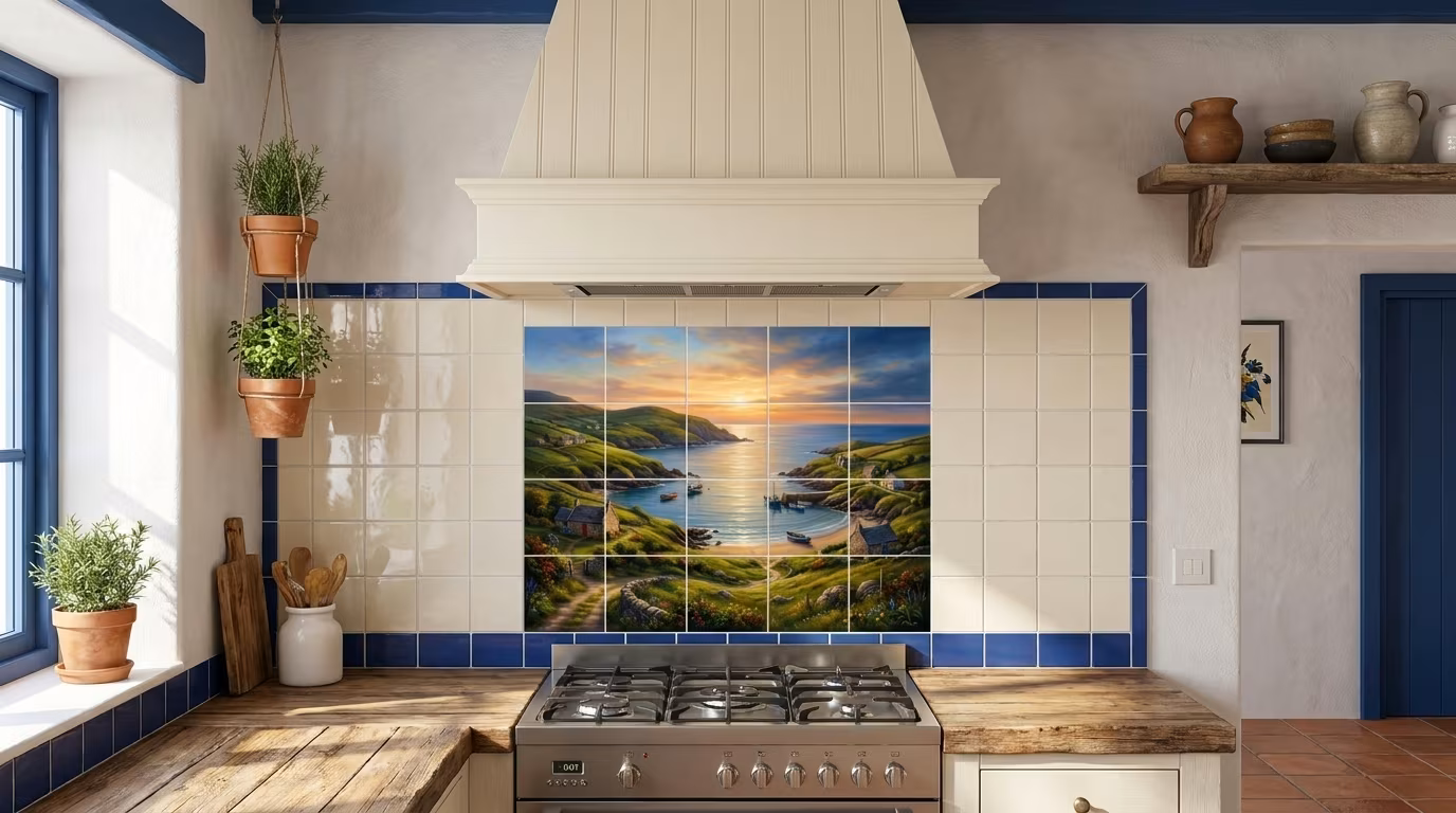 Devon's Cove - Tile Mural - Image 2