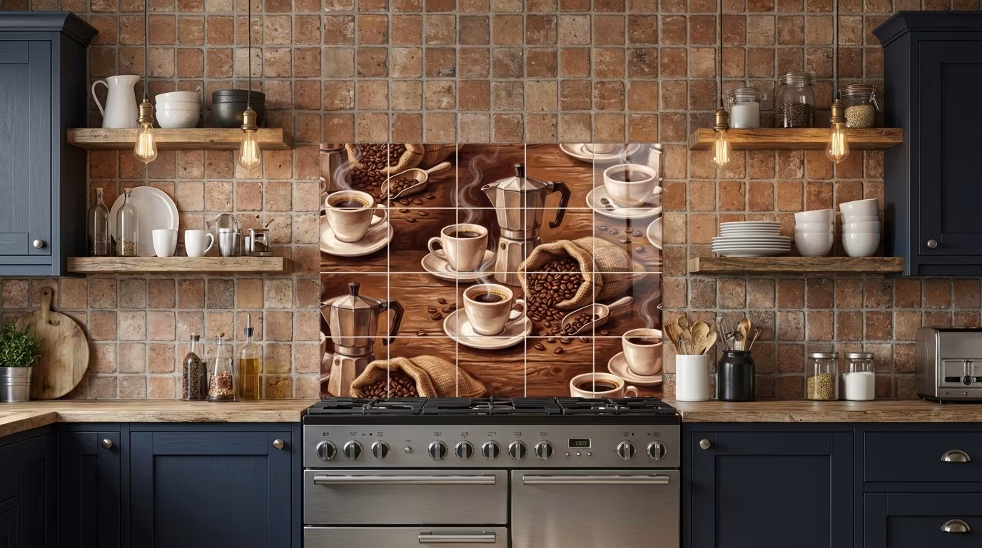 Espresso - Tile Mural - Image 2