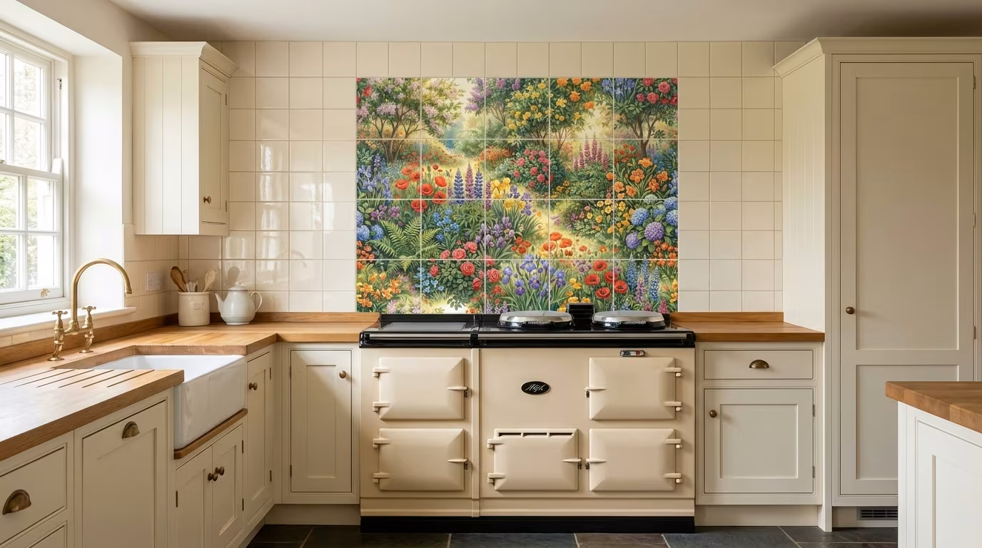 Fields of Color - Tile Mural - Image 2