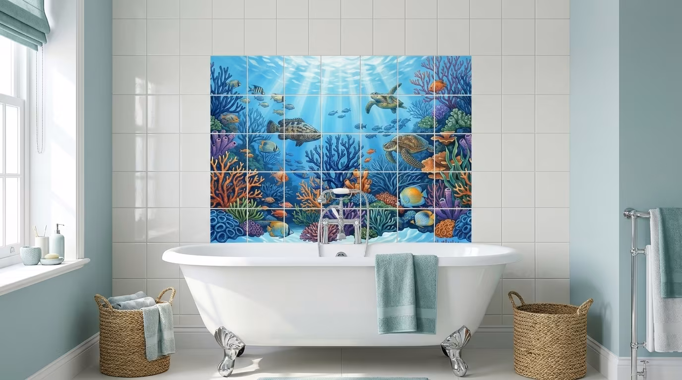 Fight For Life - Tile Mural - Image 2