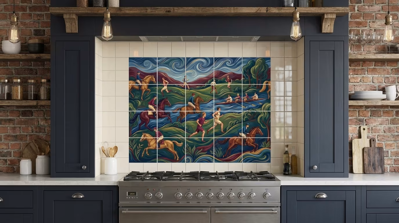 Flushed - Tile Mural - Image 2