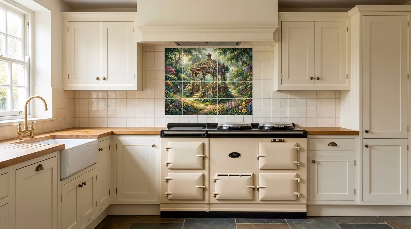 Gazebo - Tile Mural - Image 2