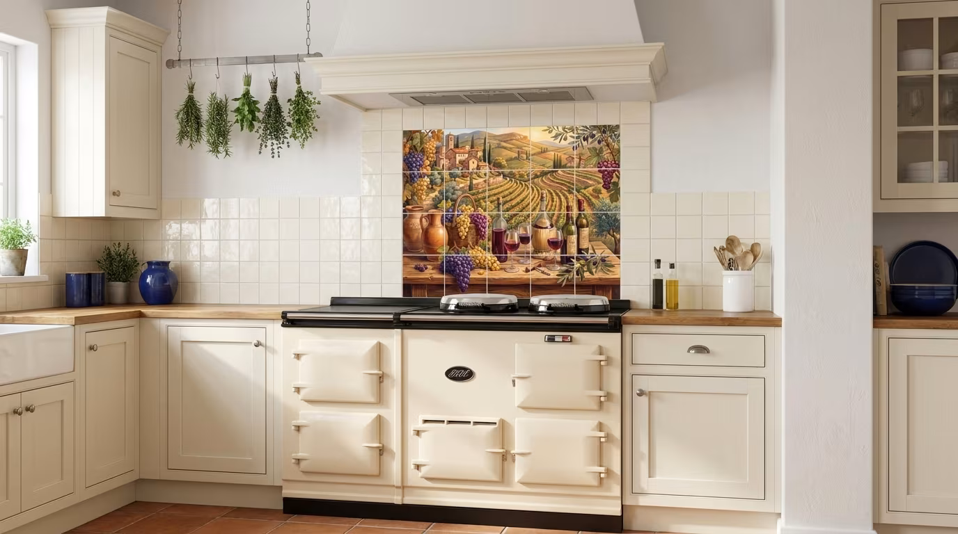 Grand Vin Grenache - Tile Mural - Image 2