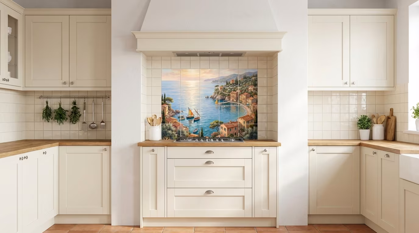 Italian Vista - Tile Mural - Image 2