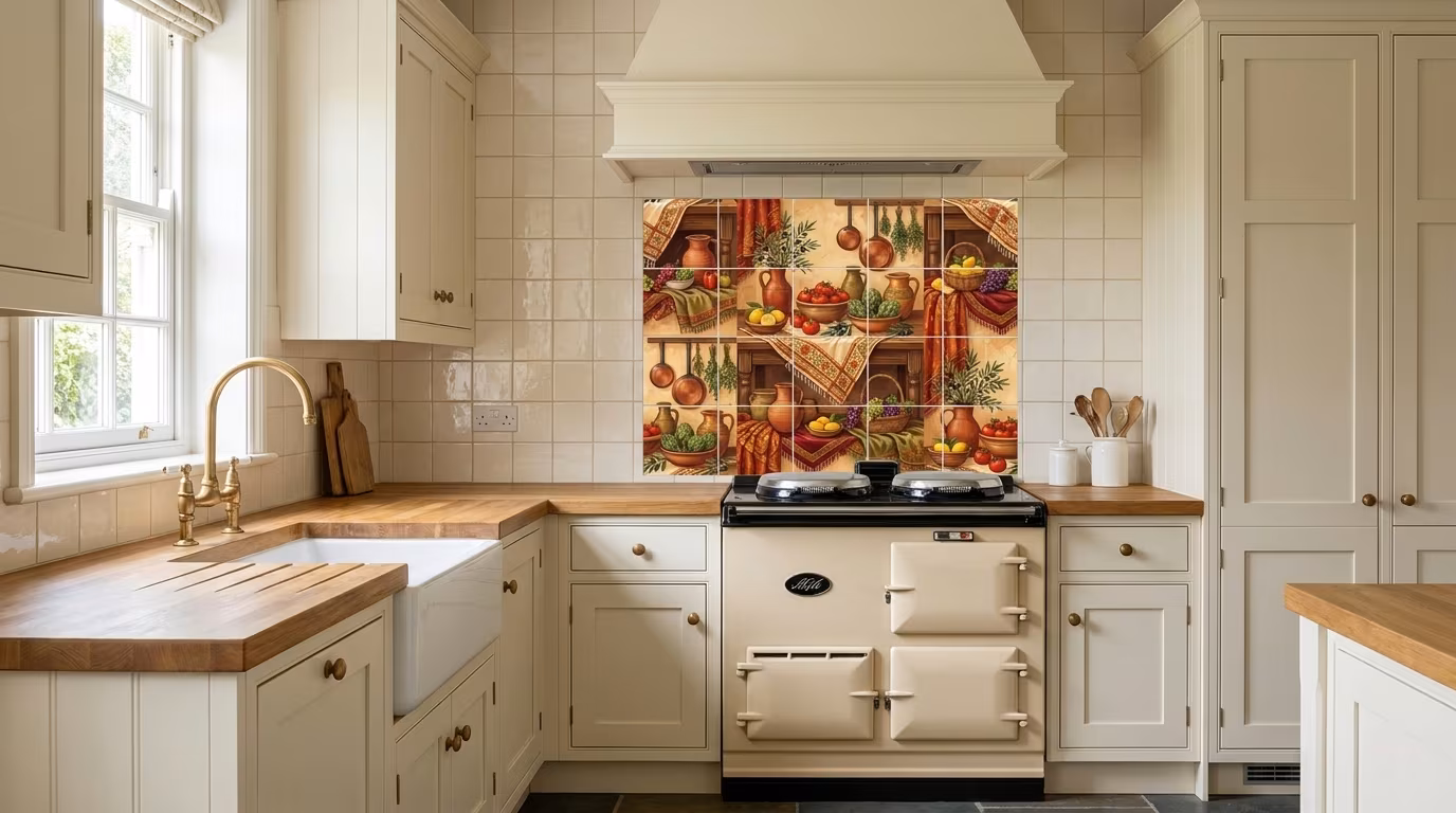 Je Taime - Tile Mural - Image 2
