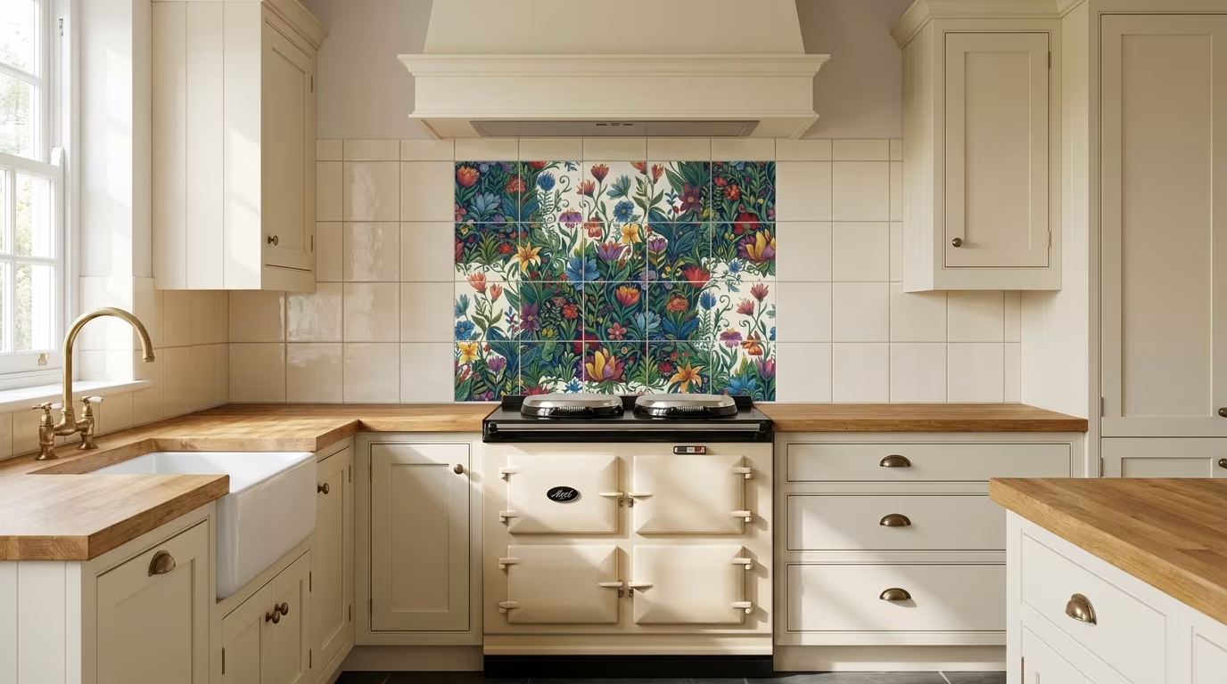 Key To Yesterday - Tile Mural - Image 2