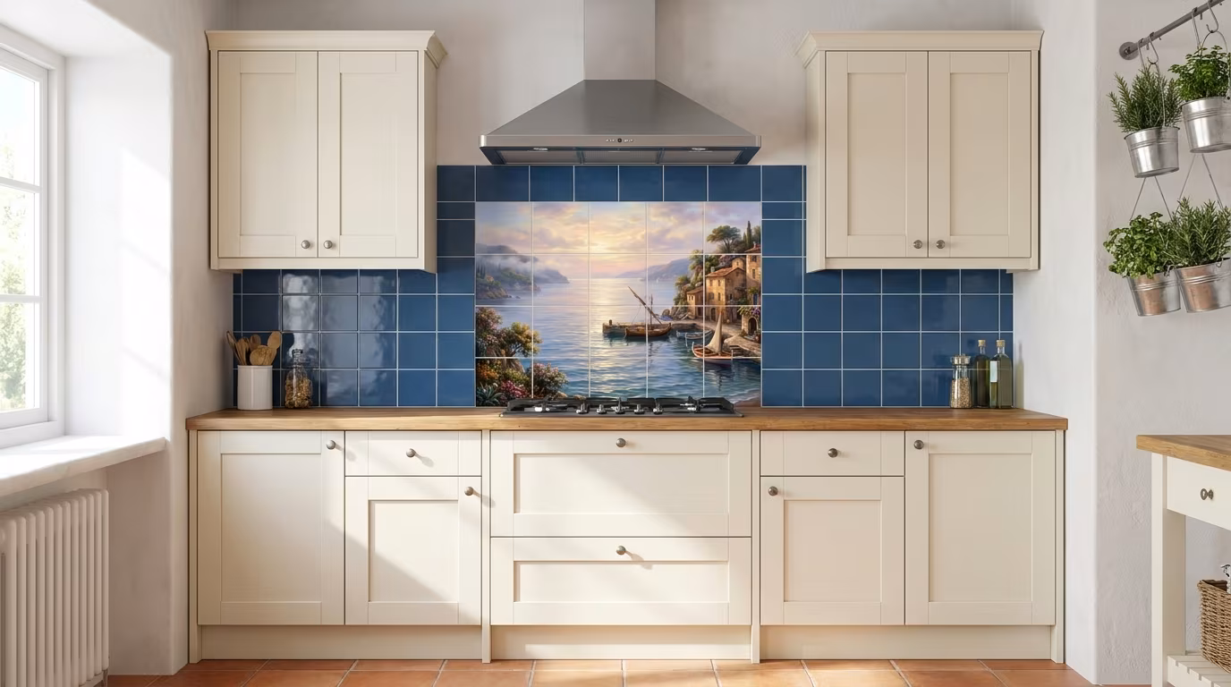 Lucias Landing - Tile Mural - Image 2