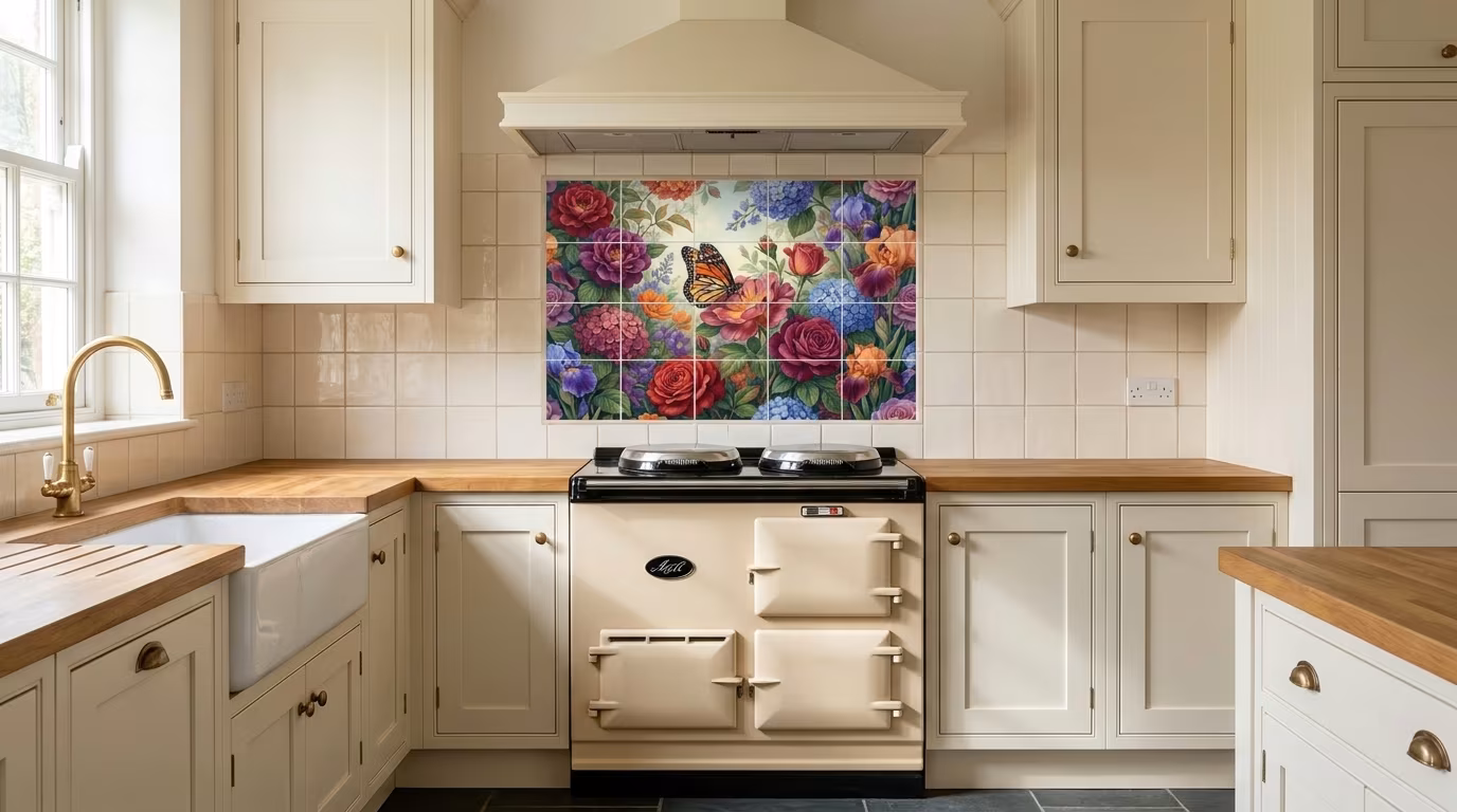Monarch - Tile Mural - Image 2