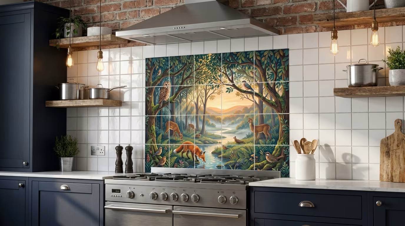 New Day - Tile Mural - Image 2
