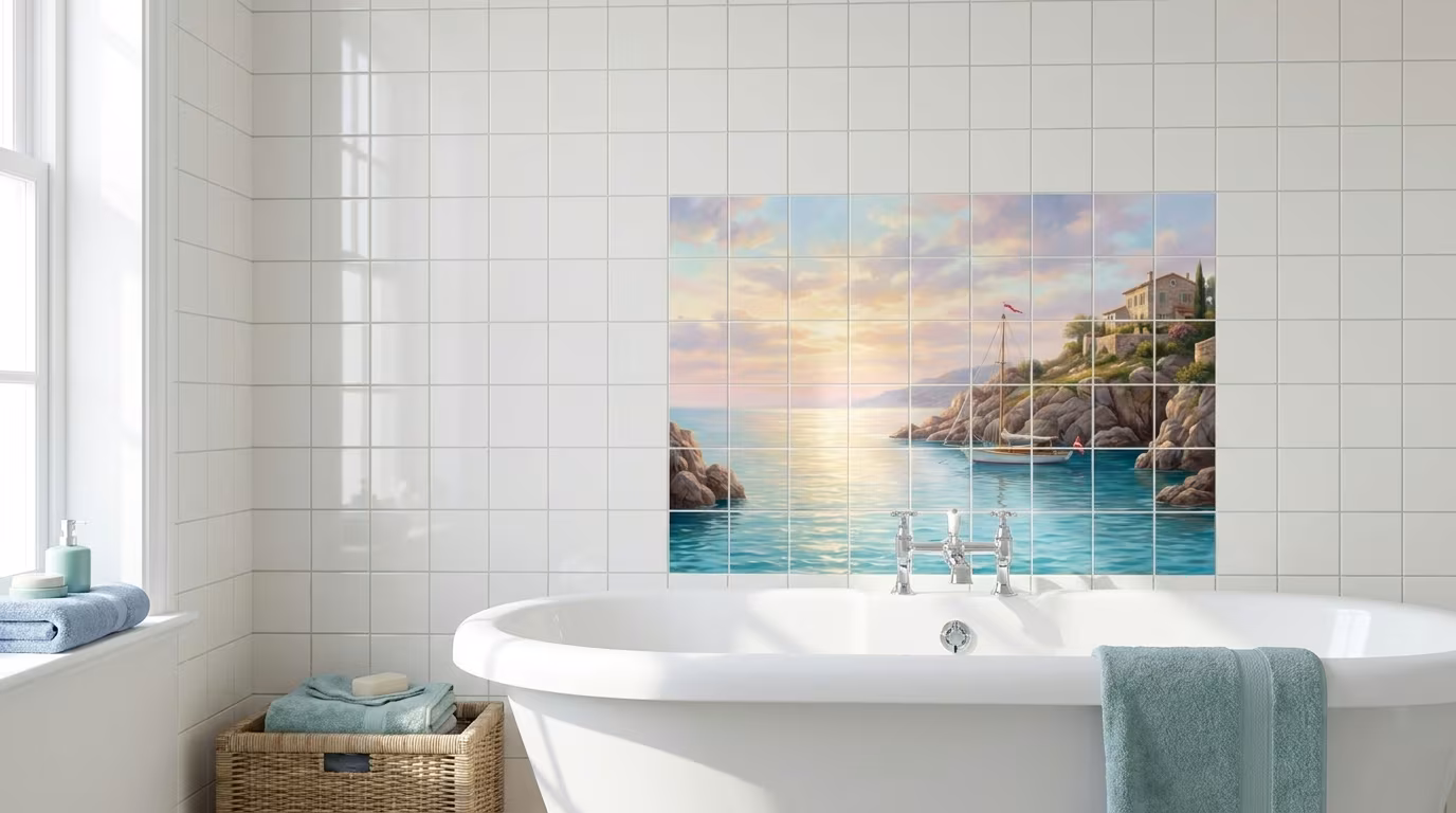 Nobility At Bay - Tile Mural - Image 2