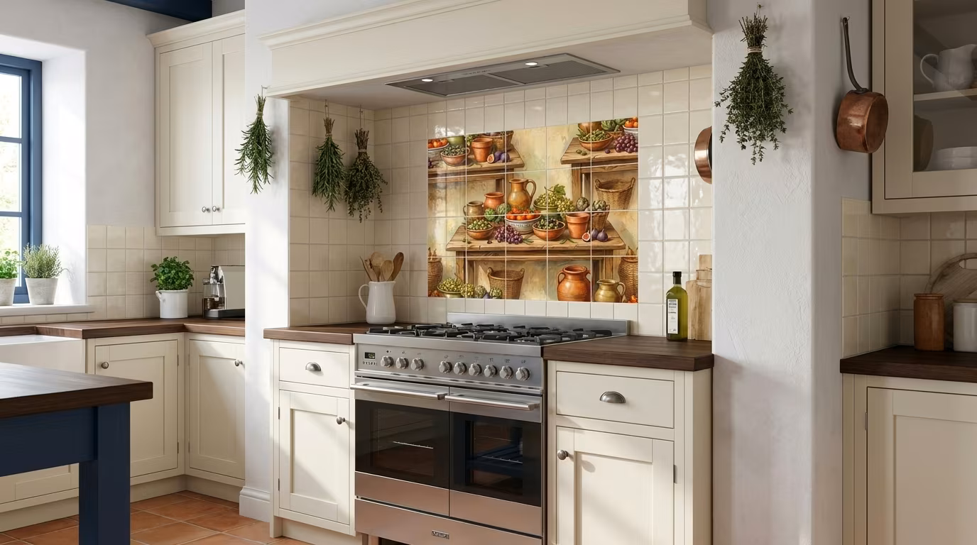 Olive Garden - Tile Mural - Image 2