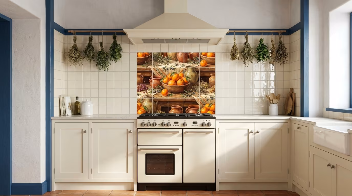 Oranges - Tile Mural - Image 2