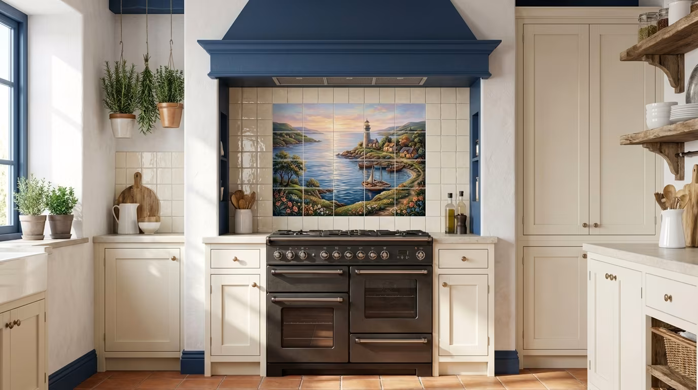 Safe Harbor II - Tile Mural - Image 2