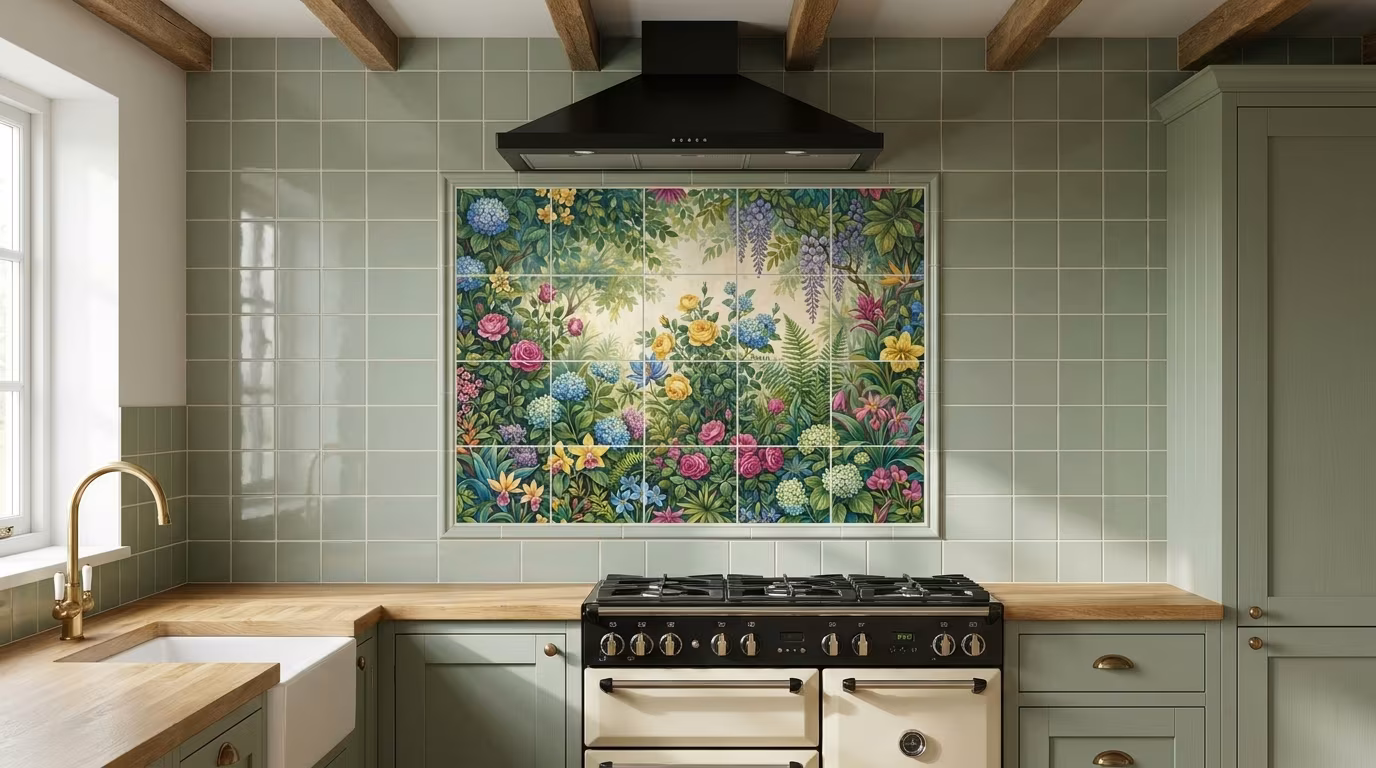 Summers Treat - Tile Mural - Image 2