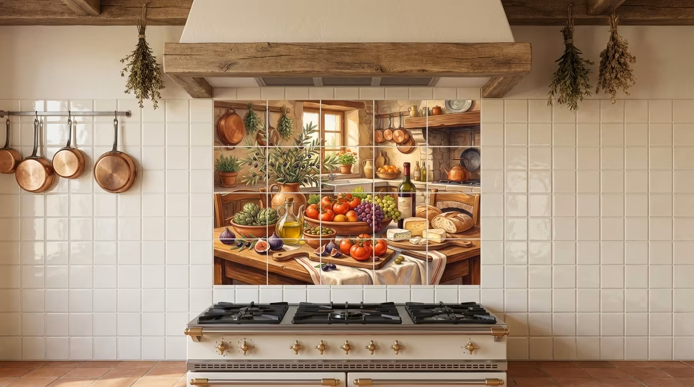 Tasting Time - Tile Mural - Image 2
