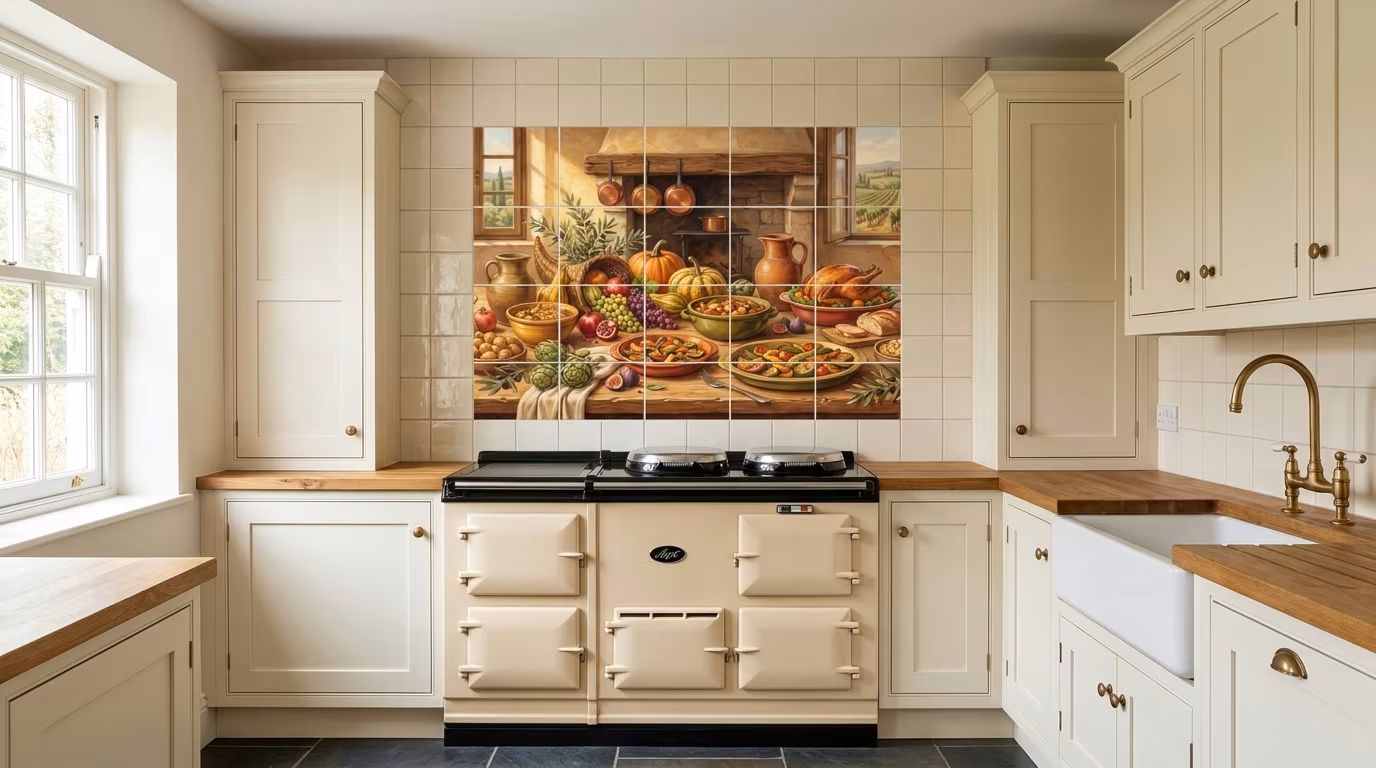 Thanksgiving - Tile Mural - Image 2