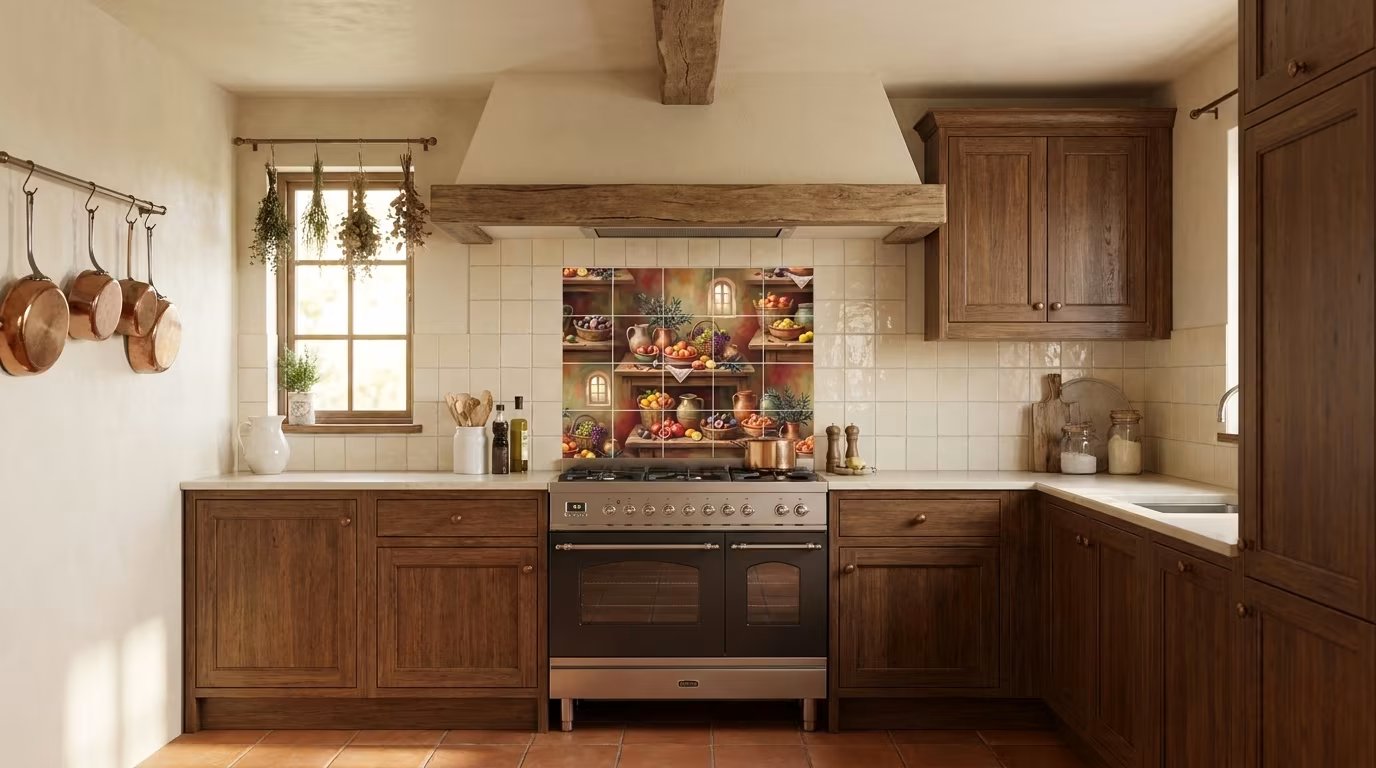 Traditional Fruit I - Porcelain Tile Mural - Image 2