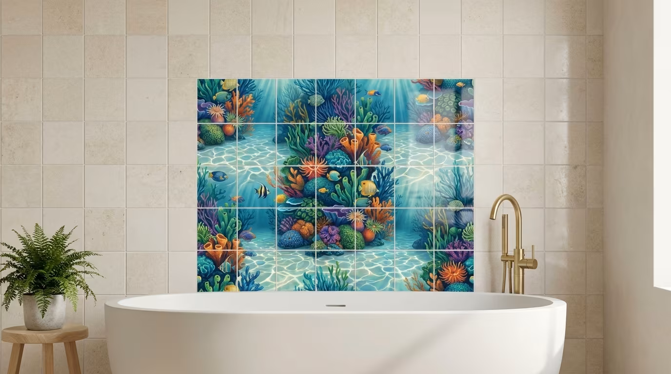 Tranquility - Porcelain Tile Mural - Image 2