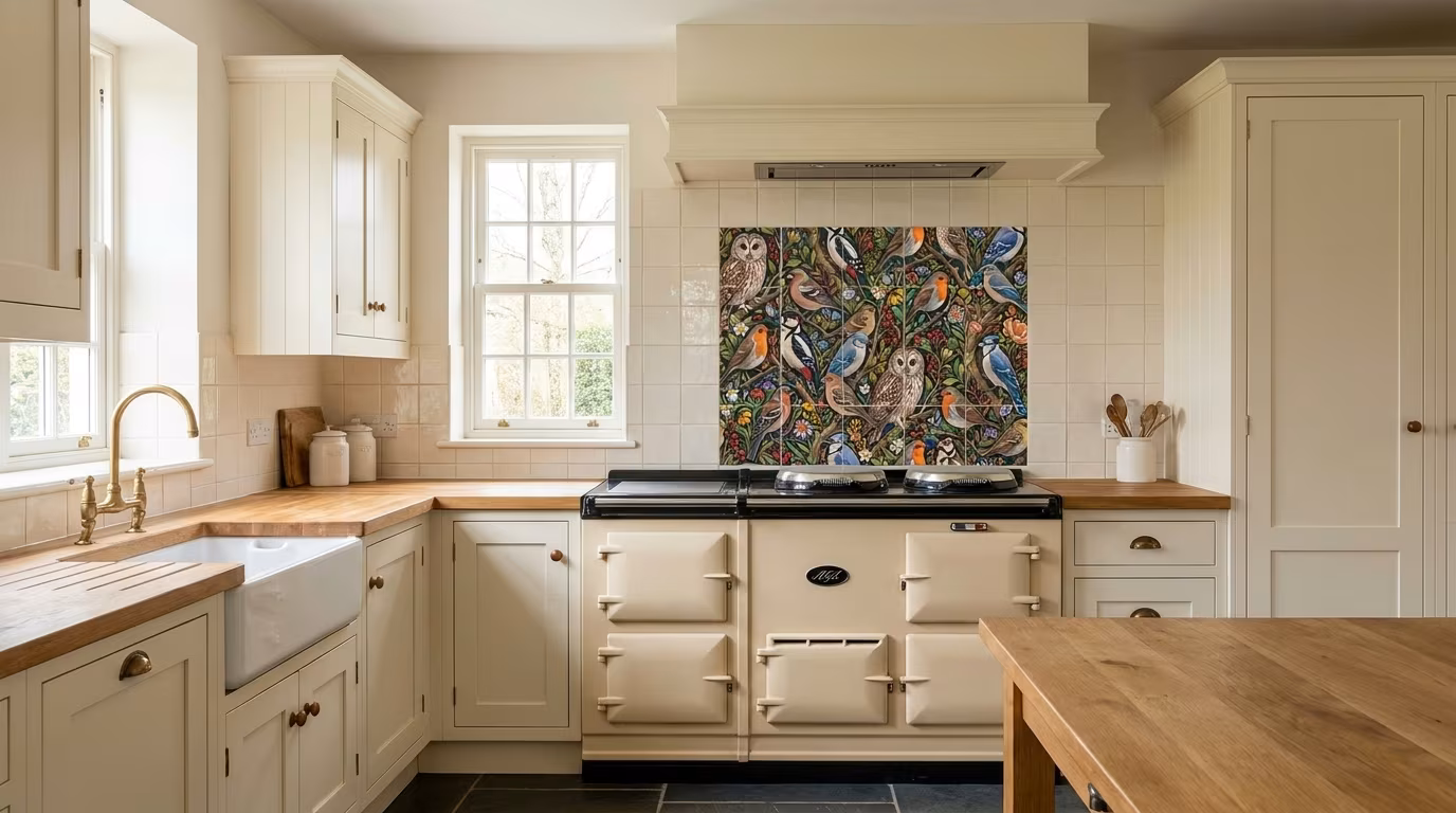 Woodland Menagerie - Tile Mural - Image 2