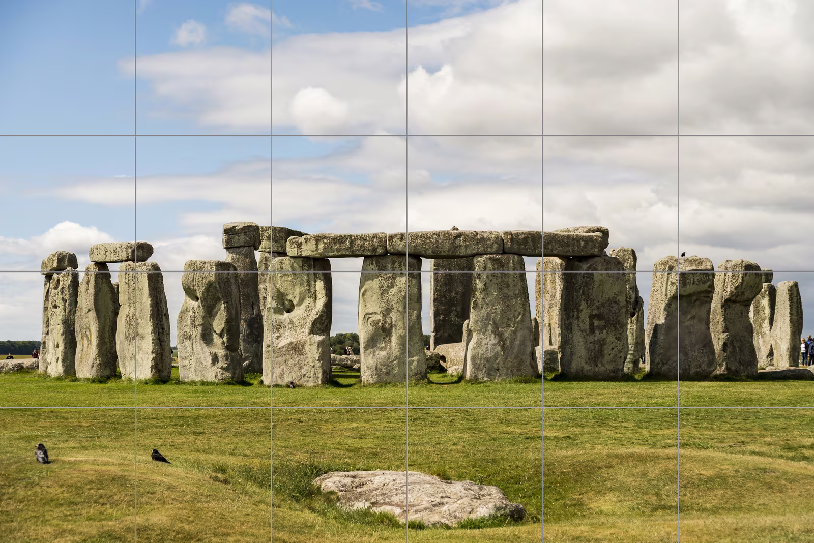Stonehenge Ancient Monument tile mural
