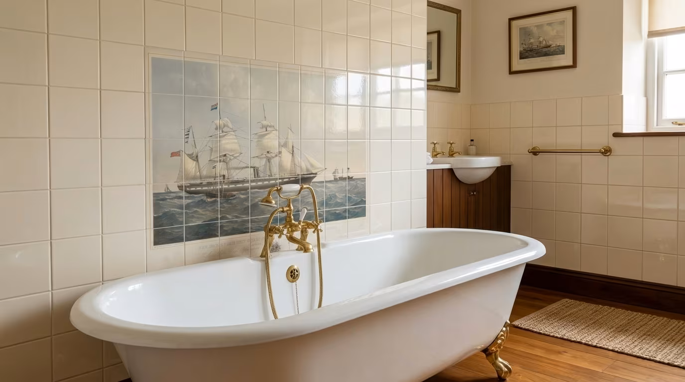 The Iron Steam Ship, Great Britain - Tile Mural - Image 2